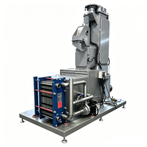 11 kW Underwater pelletizing dewatering machine